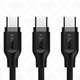 Aukey USB-C to USB-A Cables 5-Pack, $16 with code 5CABLE02